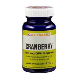 Cranberry 400mg Kapseln - 120 Stück