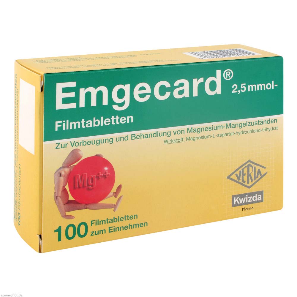 Emgecard Filmtabletten 2 100 Stk. - 100 Stück