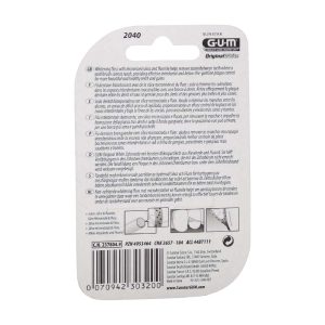 Zahnseide Gum Original White plus Fluor 30 m - 30