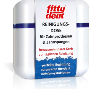 Fittydent Reinigungsdose - 1 Stück