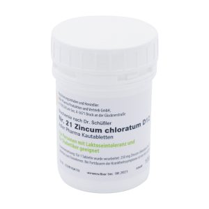 Schüßler Nr. 21 Zincum chloratum D12 Kautabletten 100 g - 100g