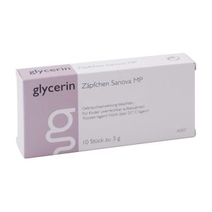 Glycerin Zäpfchen Sanova MP 10 Stk. 3 g - 10 Stück