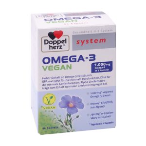 Doppelherz System Omega 3 Kapseln vegan 60 Stk. - 60 Stück