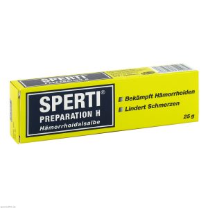 Sperti Preparation H Hämorrhoidalsalbe 25 g - 25g