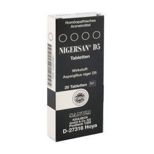 Sanum Kehlbeck Nigersan D 5 Tabletten 20 Stk. - 20 Stück