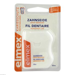Elmex Zahnseide ungewachst 50m - 50