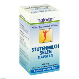 Hafesan Stutenmilch + Selen Kapseln 60 Stk. - 60 Stück