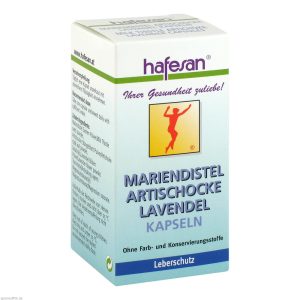 Hafesan Mariendistel + Artischocke + Lavendel Kapseln 60 Stk. - 60 Stück
