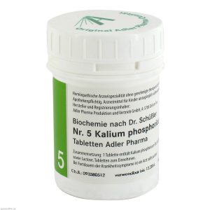 Adler Pharma Schüßler Tabletten Nr. 5 Kalium Phosphoricum D 6 100 g - 100g