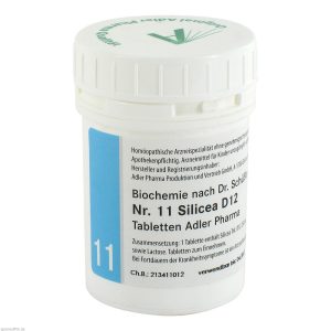 Adler Pharma Schüßler Tabletten Nr. 11 Silicea D 12 100 g - 100g