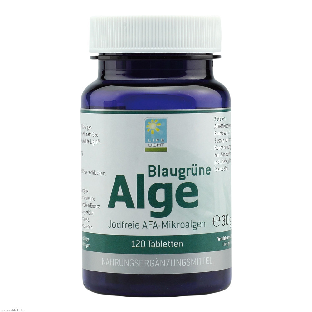 Life Light Blau Grüne Alge 250 mg Tabletten 120 Stk. - 120 Stück