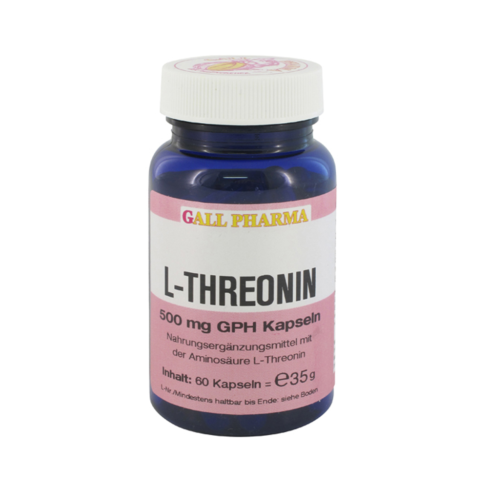 L - Threonin 500mg Kapseln - 60 Stück
