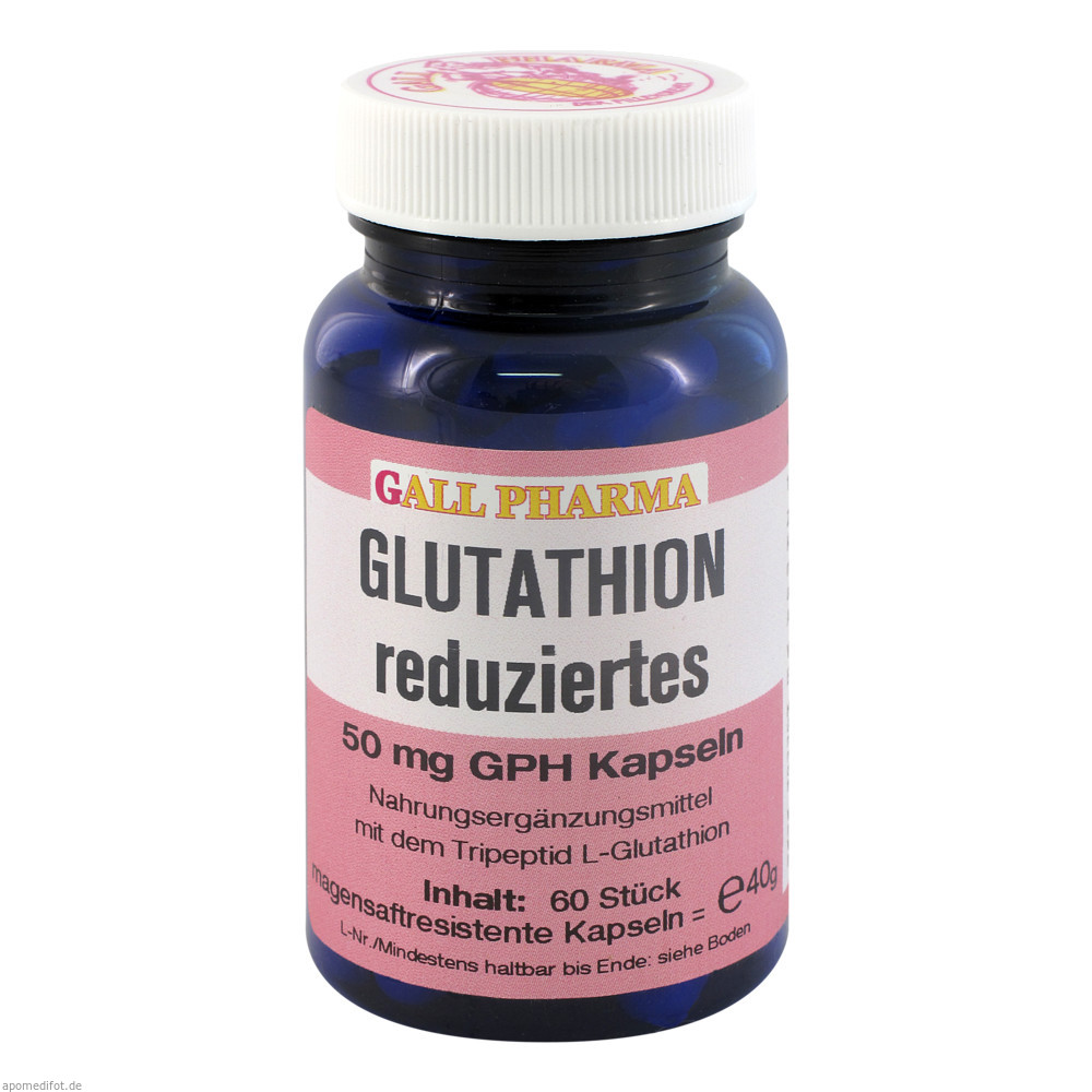 Glutathion reduziert 50mg Kapseln - 60 Stück