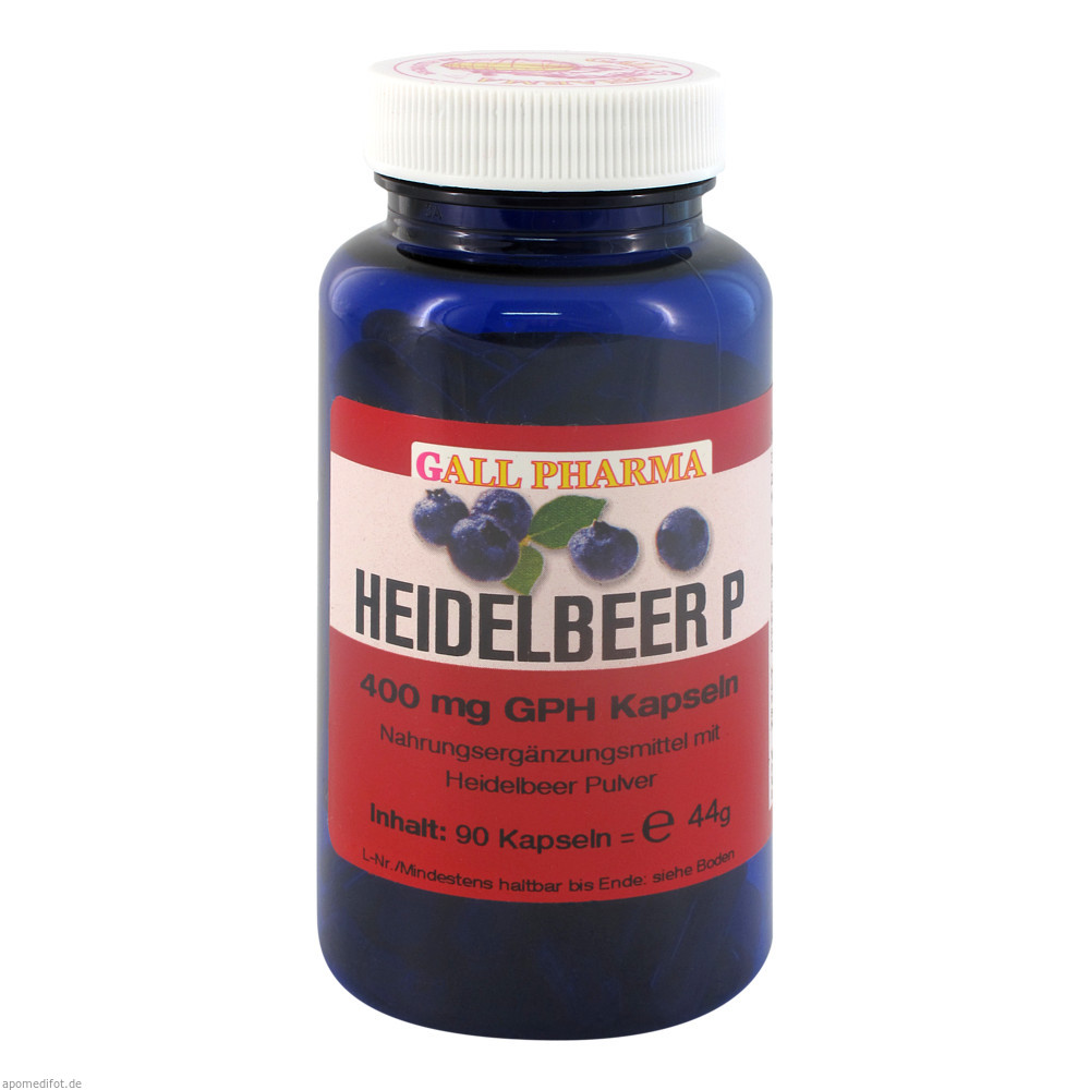 Heidelbeer P Kapseln - 90 Stück