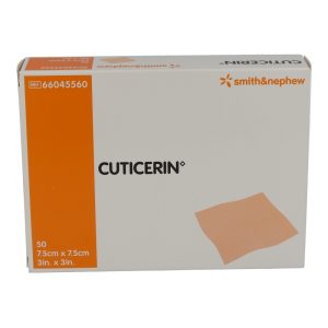 Cuticerin Gaze mit Salbenbeschichtung 50 Stk. 7