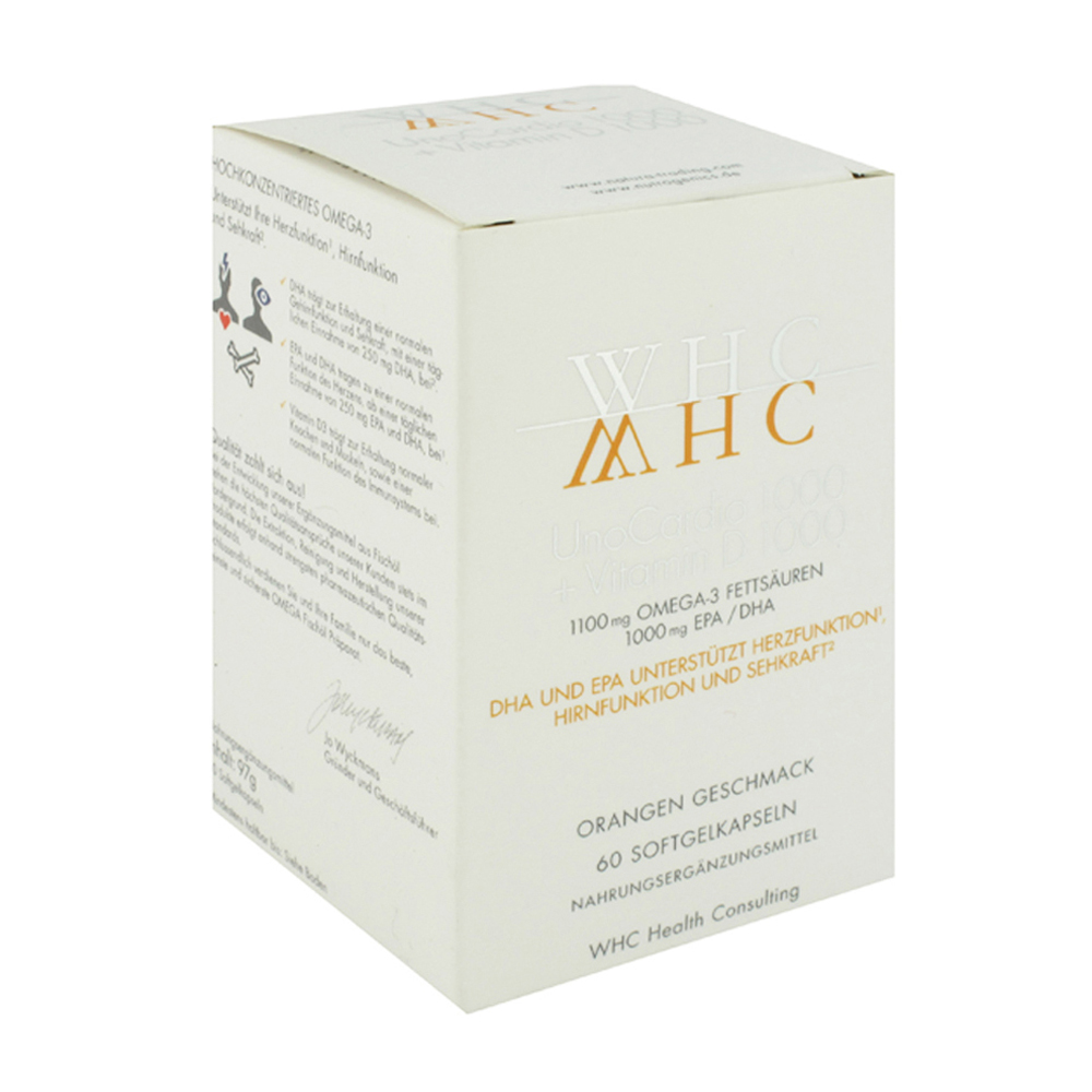 Unocardio 1000 mit Vitamin D + Omega 3 60 Stk. - 60 Stück