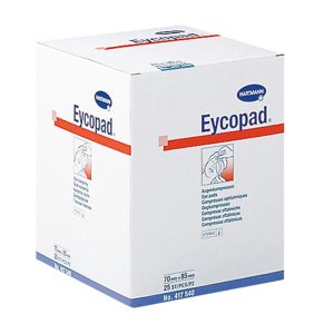 Augenkompresse Hartmann Eycopad steril 25 Stk. 70 x 85 mm - 25 Stück