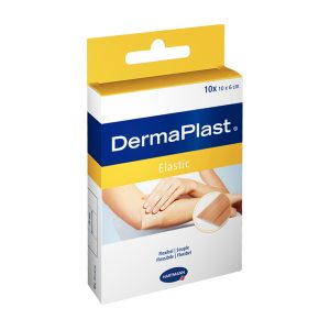 Dermaplast Elastic 10 Stk. 8 x 10 cm - 10 Stück