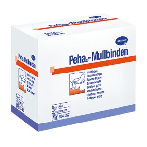 Mullbinde Peha Zellwolle Baumwolle/fk 20-fach 1 Stk. 4 x 8 cm - 1 Stück