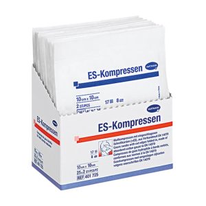 Mullkompresse ES unsteril 12-fach 100 Stk. 10 x 20 cm - 100 Stück