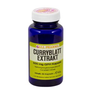 Gall Pharma Curryblatt Extrakt 500mg Kapseln 120 Stk. - 120 Stück