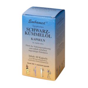 Embamed Schwarzkümmel Öl 500 mg Kapseln 120 Stk. - 120 Stück