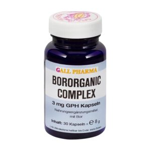 Gall Pharma Boroganic Complex 3 mg Kapseln - 60 Stück