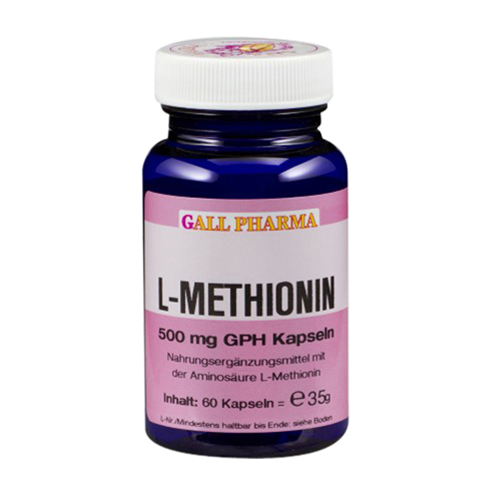 L - Methionin 500mg Kapseln - 120 Stück
