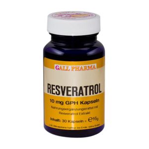 Resveratrol 10mg Kapseln - 30 Stück