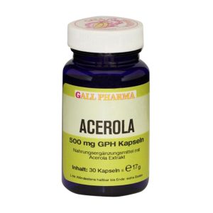 Gall Pharma Acerola Kapseln 500mg 60 Stk. - 60 Stück