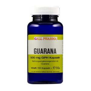 Gall Pharma Guarana 500mg Kapseln - 180 Stück