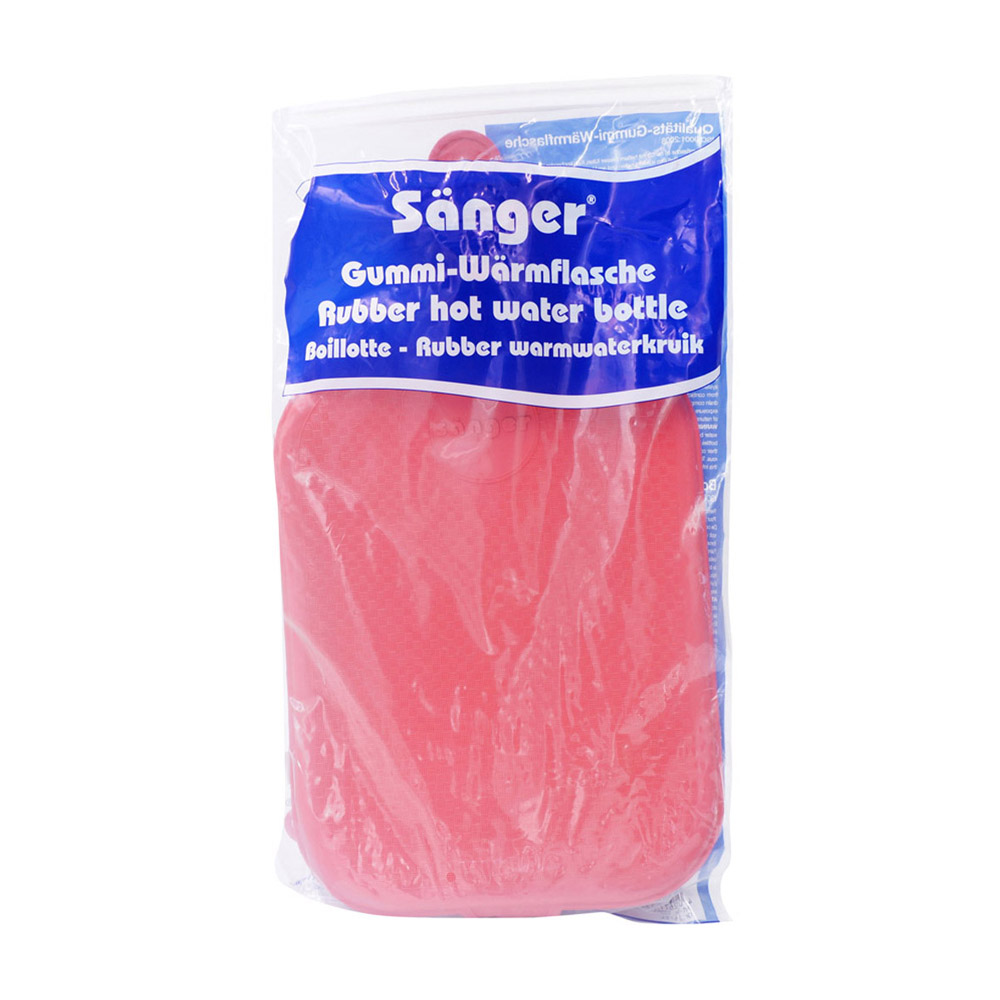 Sänger Wärmeflasche 1 Stk. Rot 2 Liter - 1 Stück