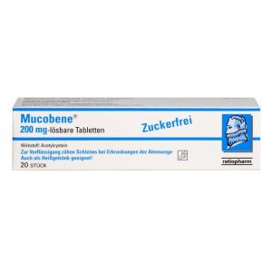 Mucobene 200 mg lösbare Tabletten 20 Stk. - 20 Stück