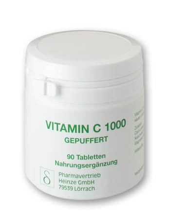 Vitamin C 1000 Tabletten GHP - 90 Stück