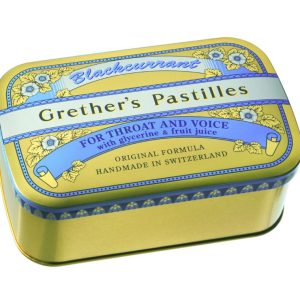Grethers Pastillen Blackcurrant - 440g