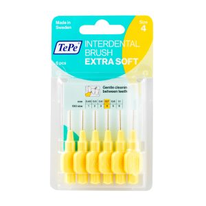 TePe Interdentalbürste X-weich Größe 4 6 Stk. - 6 Stück