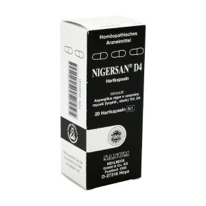 Sanum Kehlbeck Nigersan D 4 Kapseln 20 Stk. - 20 Stück