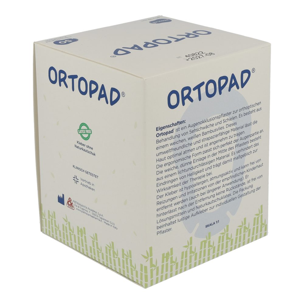 Ortopad Augenokklusionspflaster 50 Stk. Regular - 50 Stück