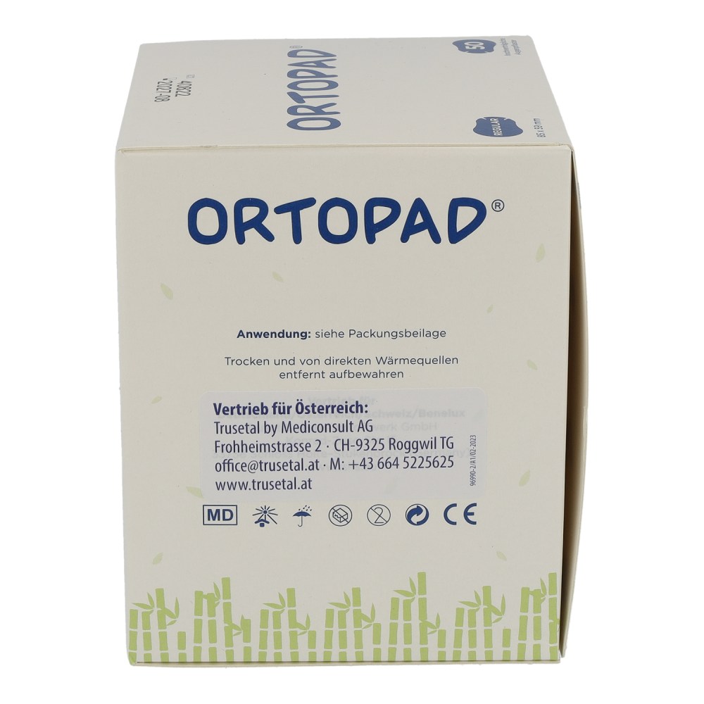 Ortopad Augenokklusionspflaster 50 Stk. Regular - 50 Stück