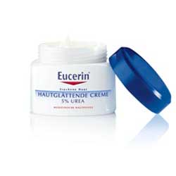 Eucerin UREA REPAIR hautglättende Creme mit 5% Urea für sehr trockene Haut - 75ml