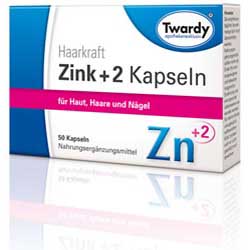 Twardy Zink Kapseln +2 50 Stk. - 50 Stück