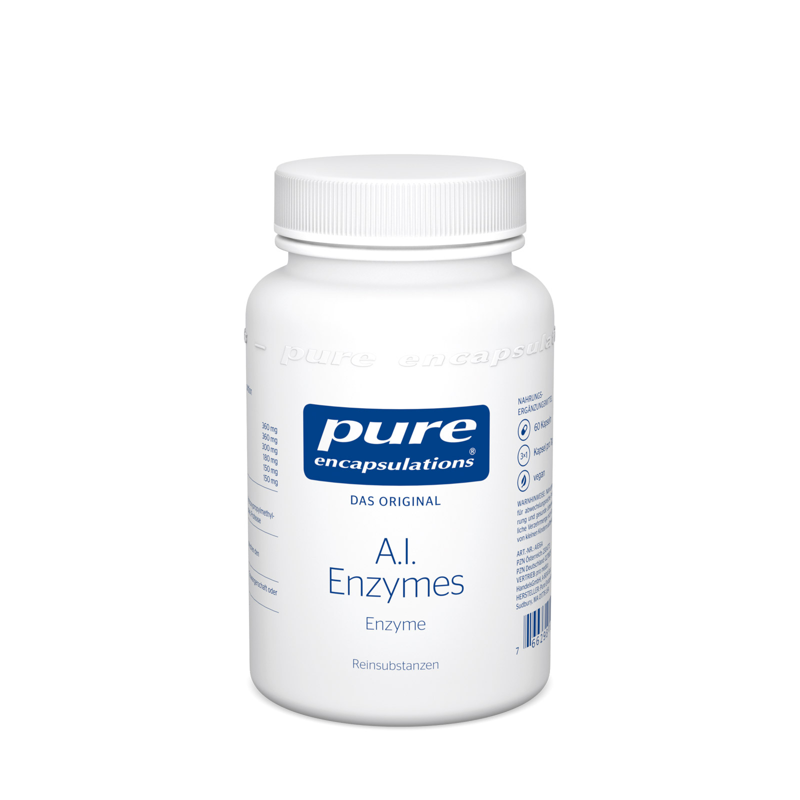 Pure Encapsulations A.I. Enzymes 60 Stk. - 60 Stück