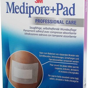 3M Medipore + Pad 5 Stk. 10 x 10 cm - 5 Stück