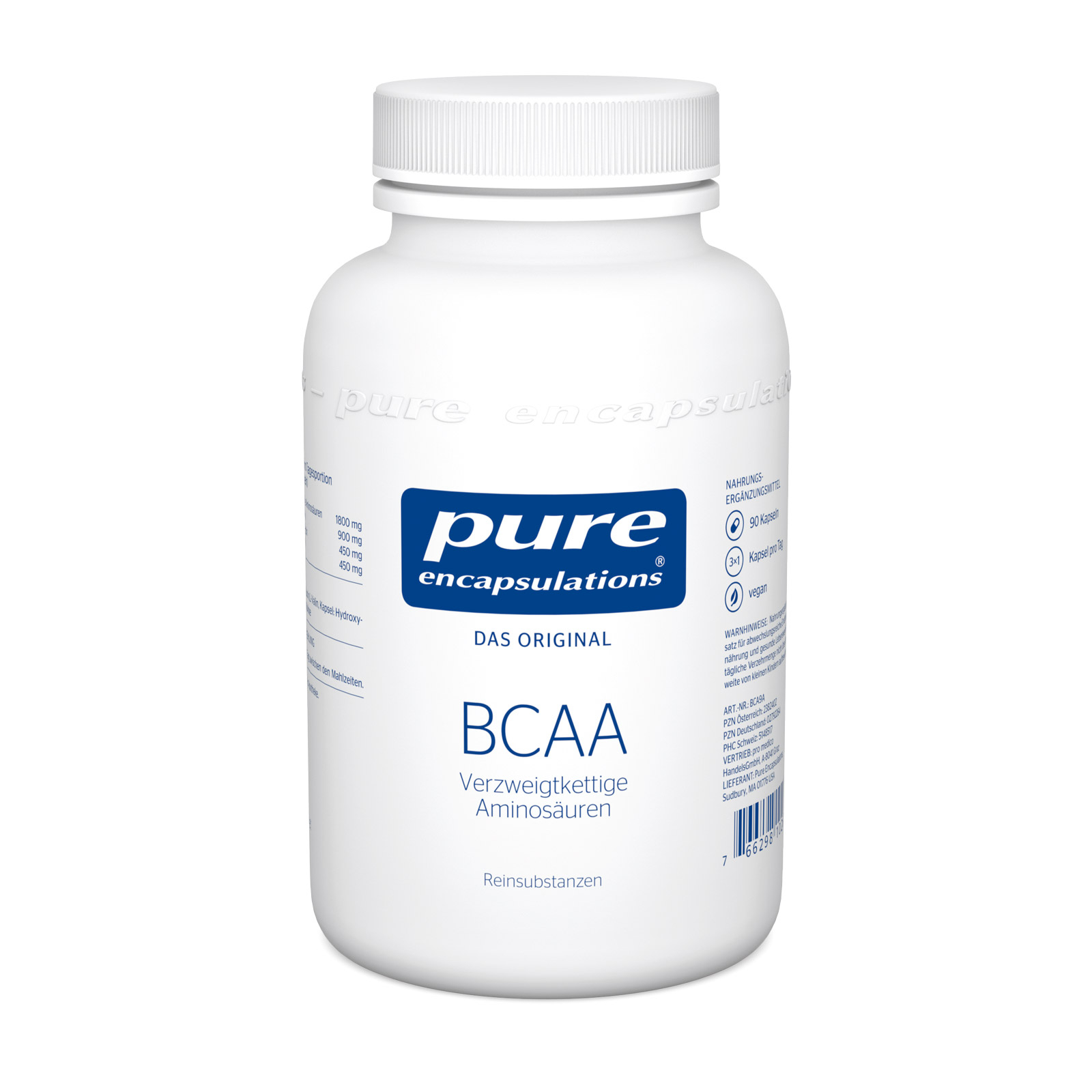Pure Encapsulations BCAA 90 Stk. - 90 Stück