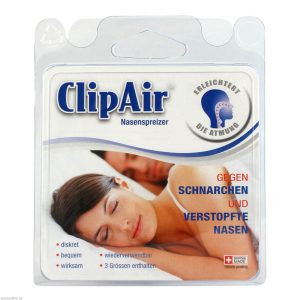 ClipAir Nasenspreizer (Nasendilator) gegen Schnarchen und verstopfte Nasen 1 Stk. - 1 Stück