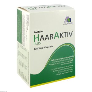 Avitale Haar Aktiv Plus Vegi Kapseln 120 Stk. - 120 Stück
