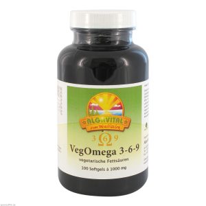 Algavital Veg. Omega 3-6-9 Kapseln Seetang 100 Stk. - 100 Stück