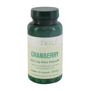 Bios Cranberry 400 mg Kapseln - 100 Stück