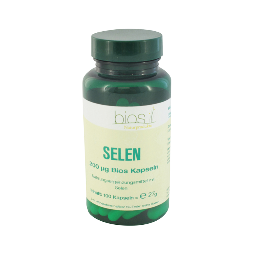 Bios Selen 200 mcg Kapseln - 100 Stück