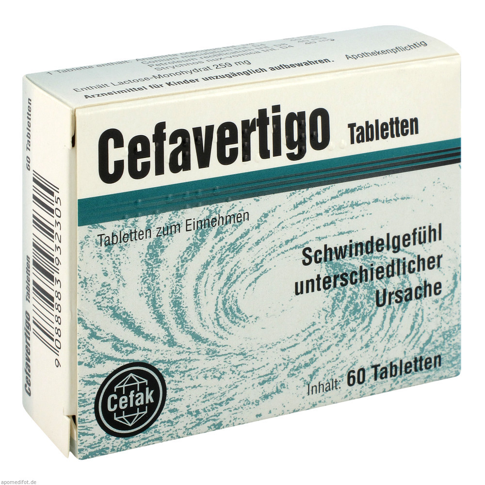 Cefavertigo Tabletten 60 Stk. - 60 Stück